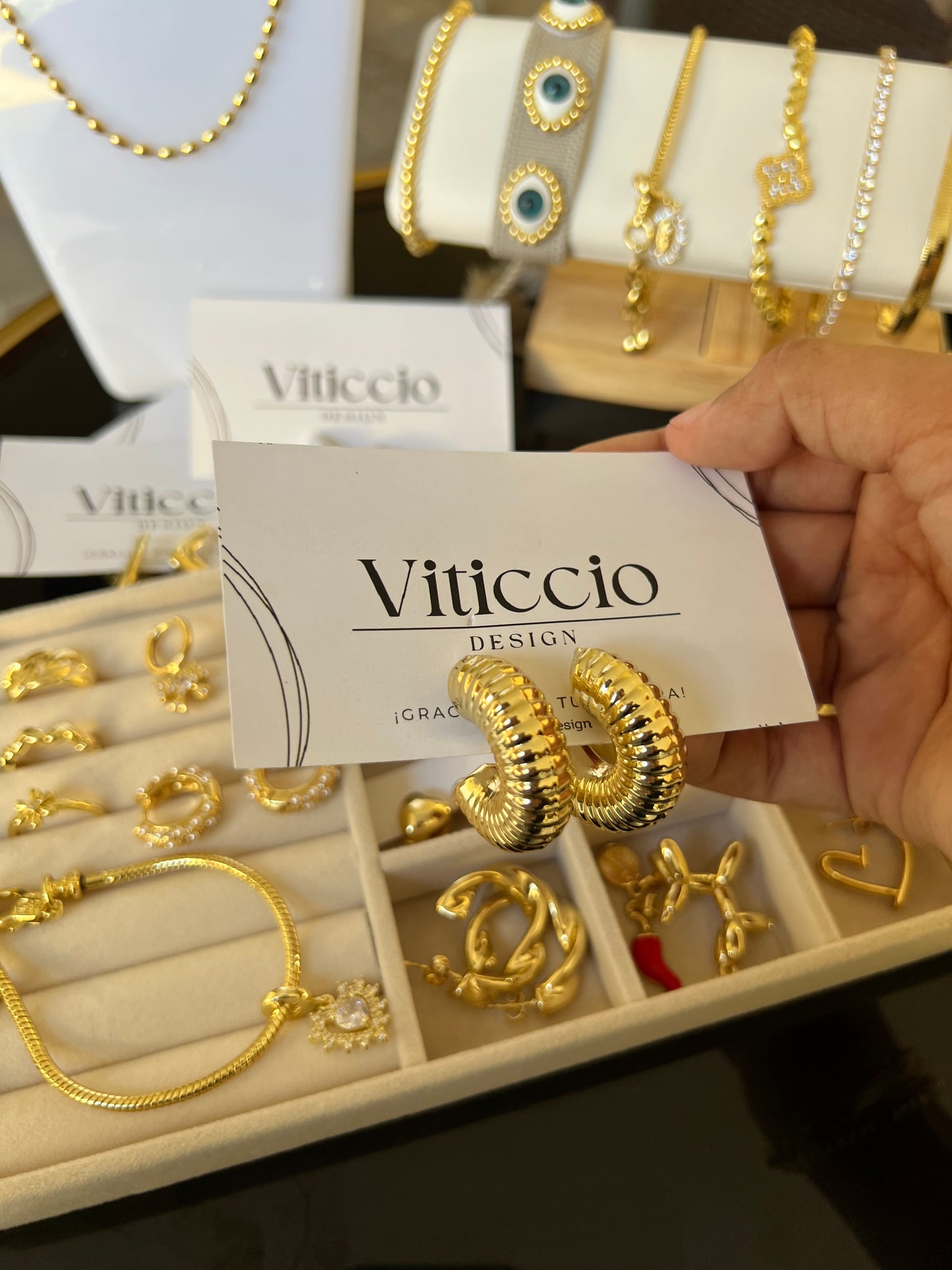 Argollas sadie rugosas