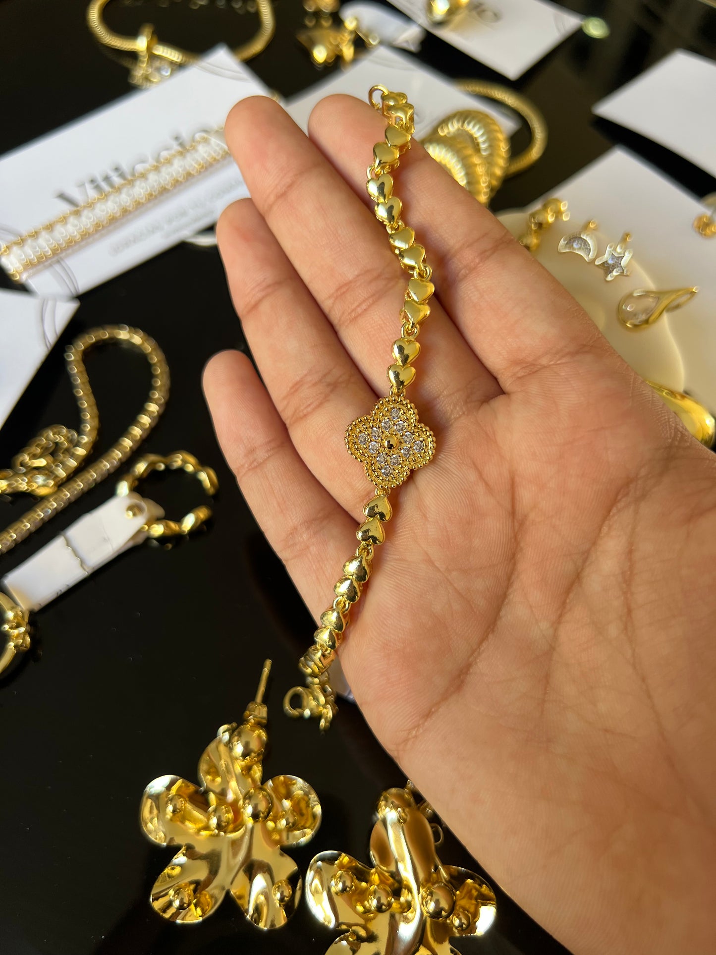 Pulsera trébol