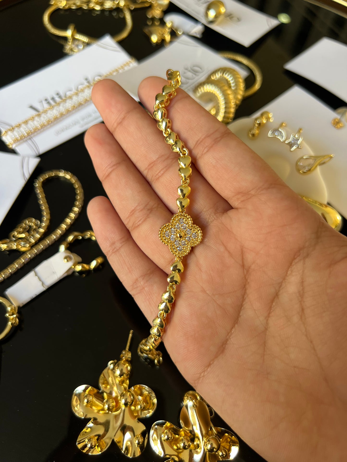 Pulsera trébol