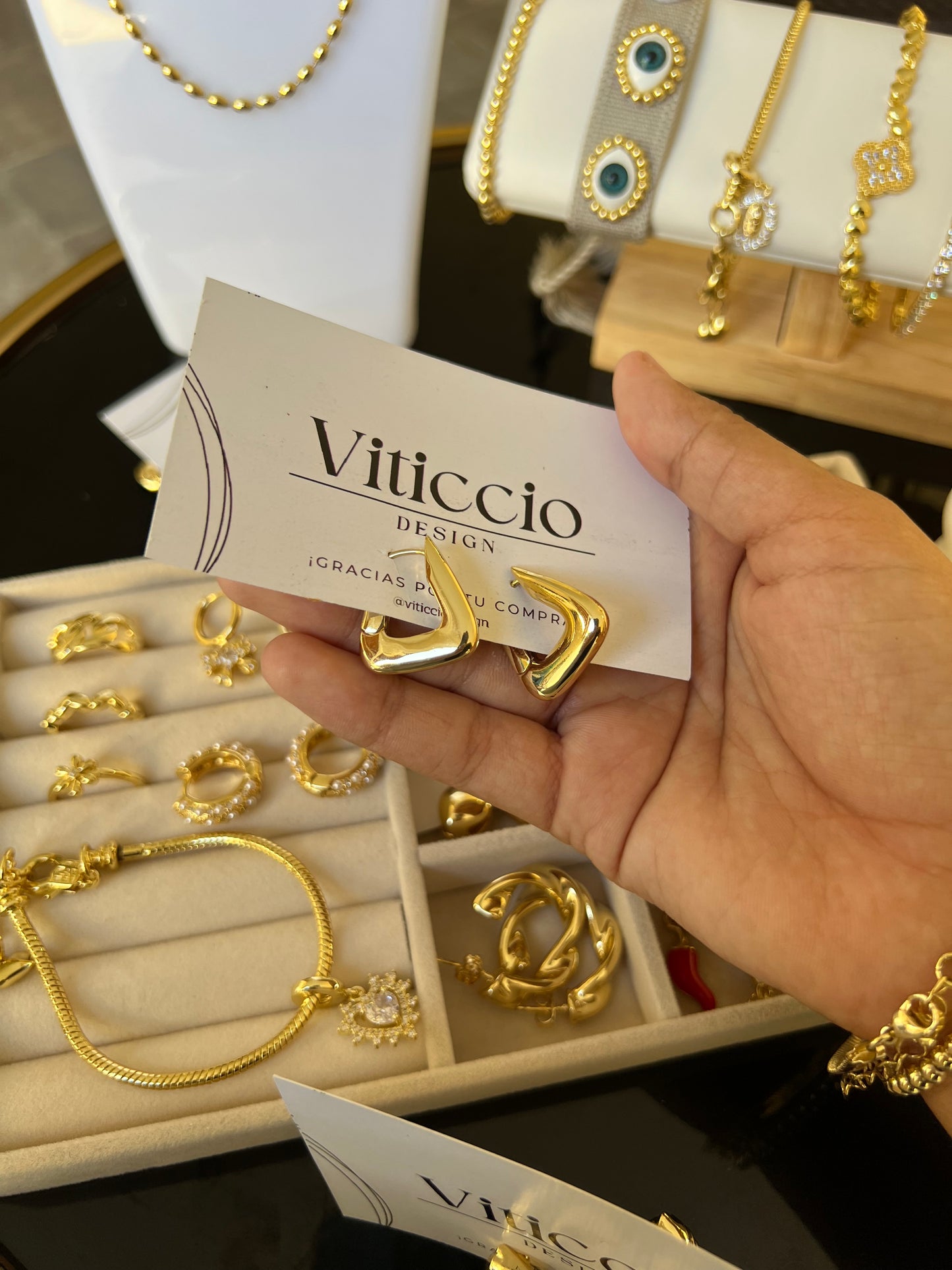 Argollas triángulo