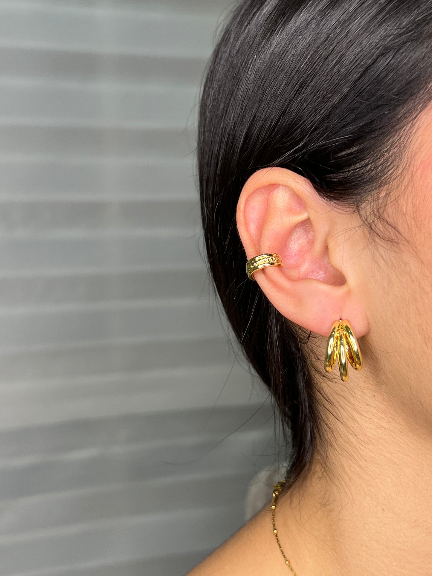 Argollas triple pequeñas