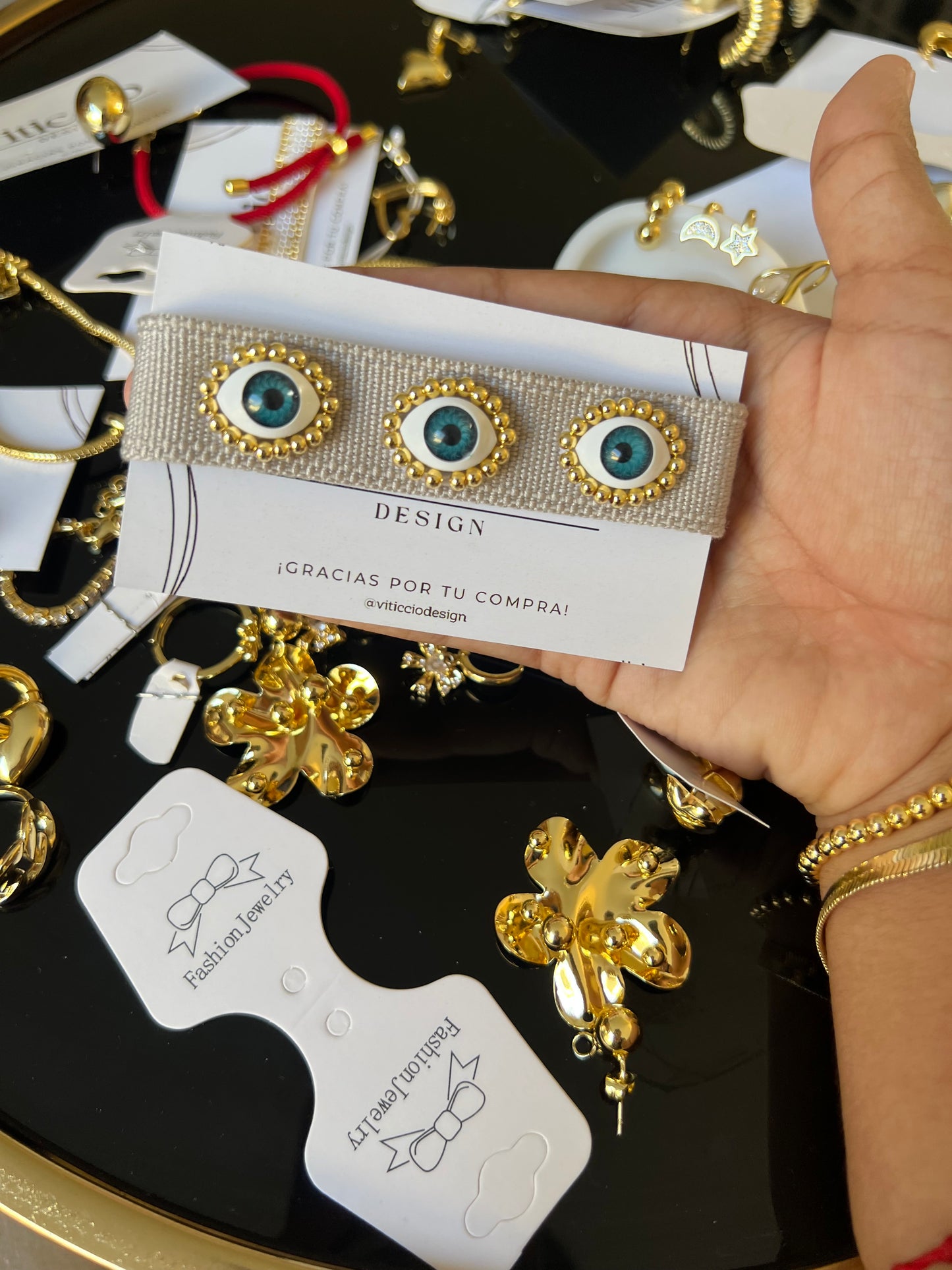 Pulsera de 3 ojos turcos