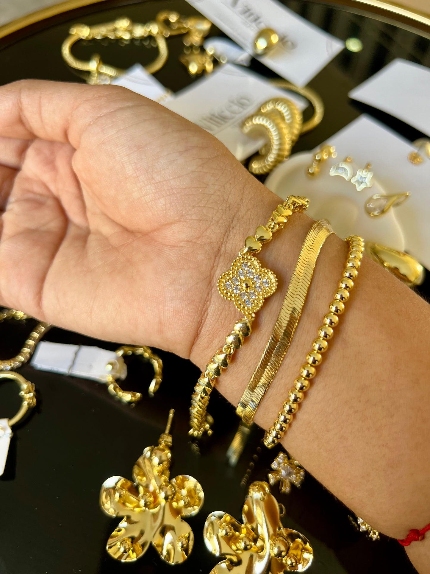 Pulsera trébol
