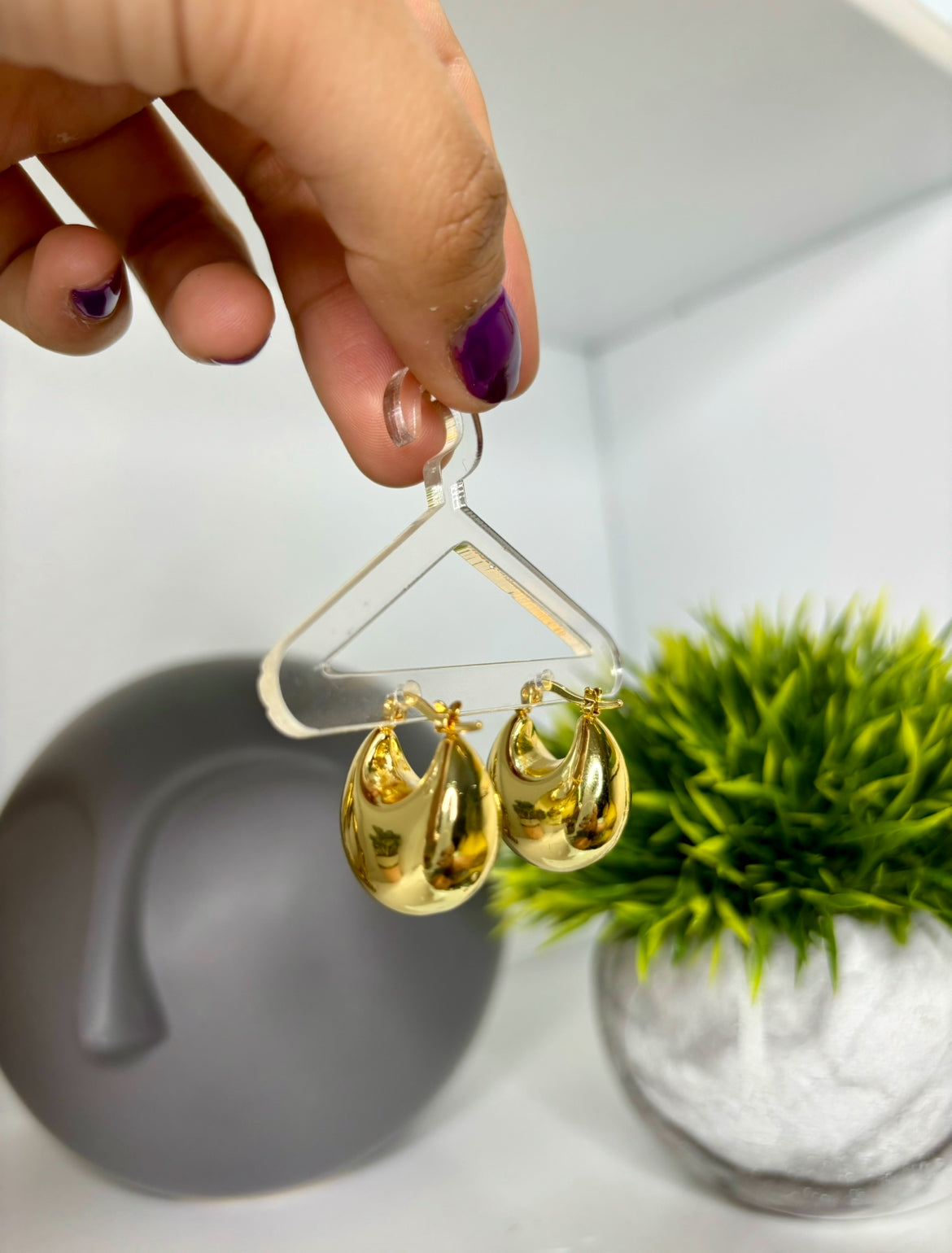 Argollas medianas clásicas