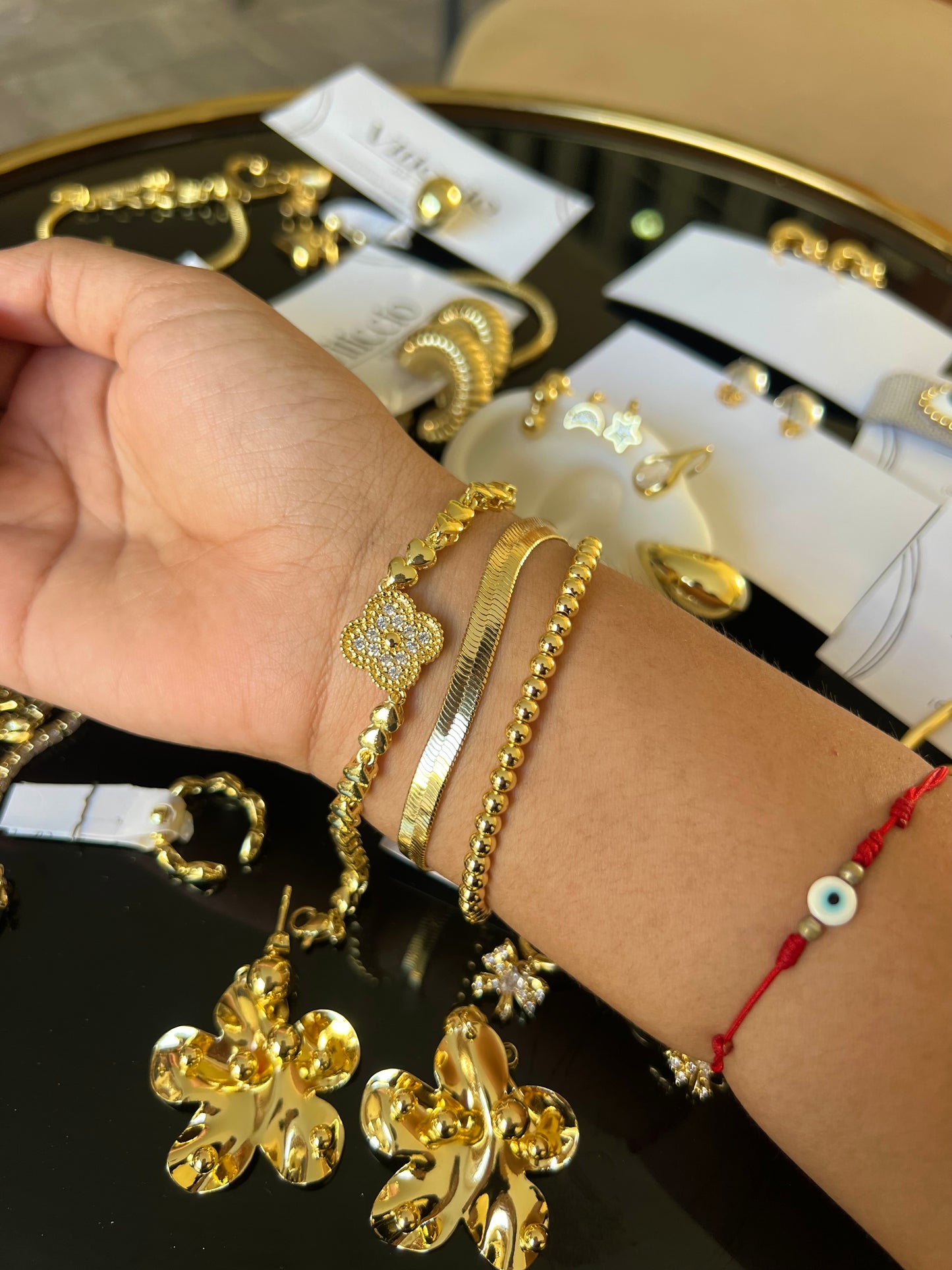 Pulsera trébol